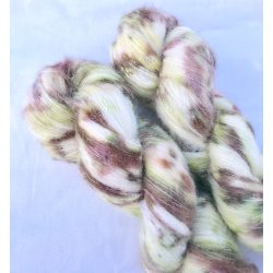 Hndfarget Brushed baby Suri Alpaca Silk 50g
