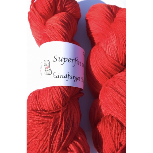 Hndfarget Superfin merino med forsterkning 100g - Primr