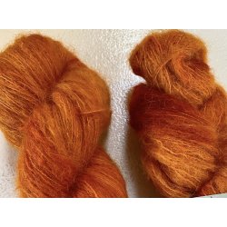 Hndfarget Brushed baby Suri Alpaca Silk 50g