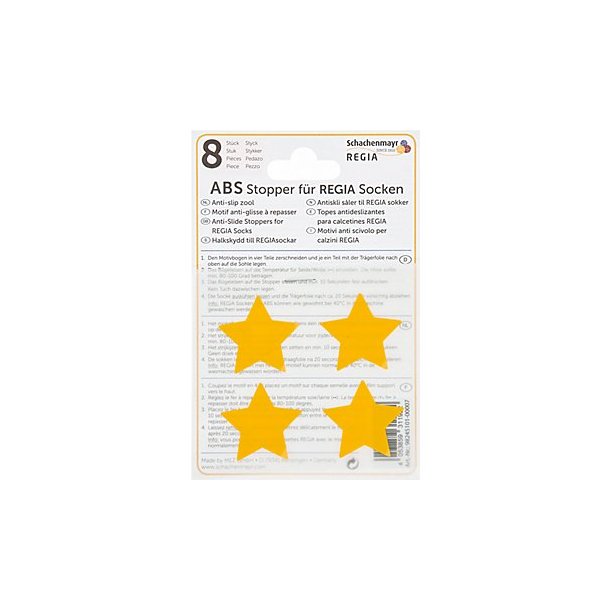 ABS Stopper - antiskli Gule stjerner