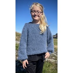 Fluffy Sofie genser (str.2 til 12 r)