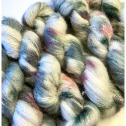 Hndfarget Brushed baby Suri Alpaca Silk 50g
