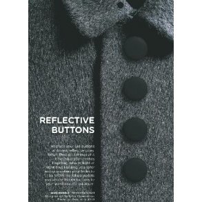 Reflesknapper 22mm, 4 stk