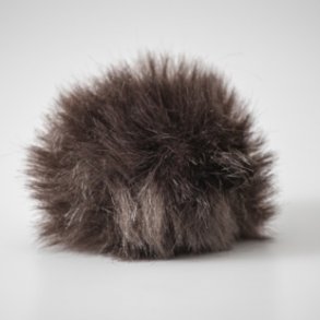 Dusk, mrk brun fuskepels 8 cm DU222