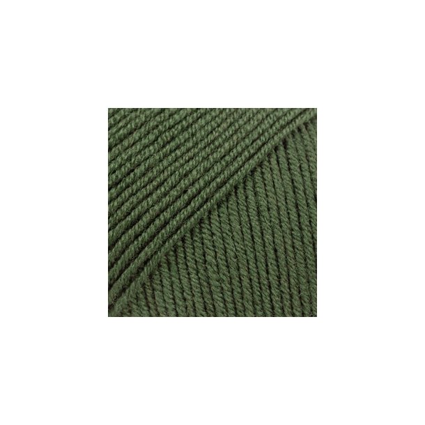 Baby merino M&oslash;rk skog 65