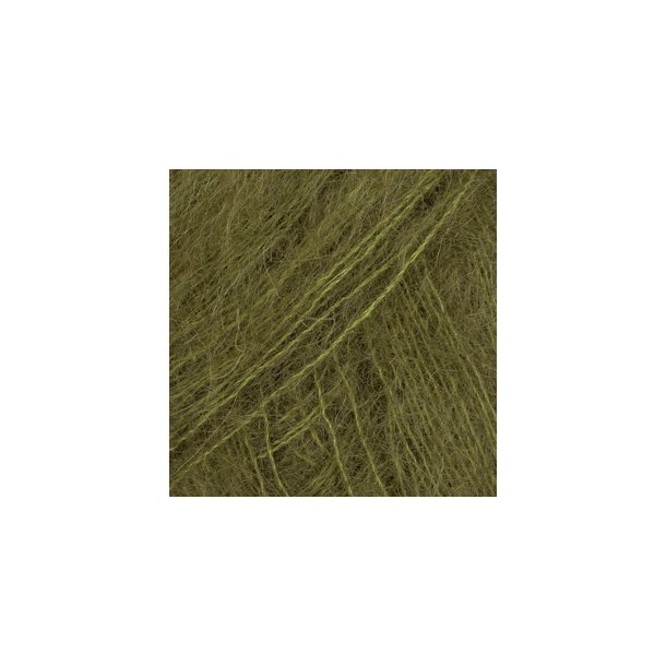 Kid-Silk M&oslash;rk oliven 66
