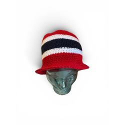 Heklepakke b�ttehatt i Drops Belle