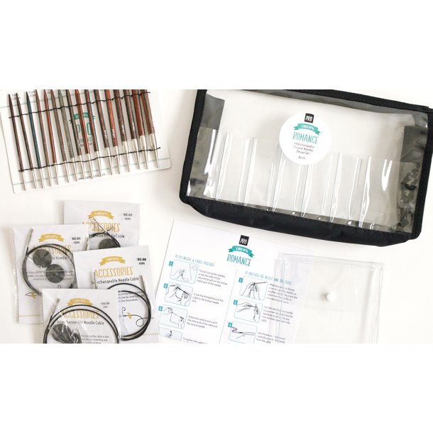 Utskiftbar pinnesett Pro Romance deluxe