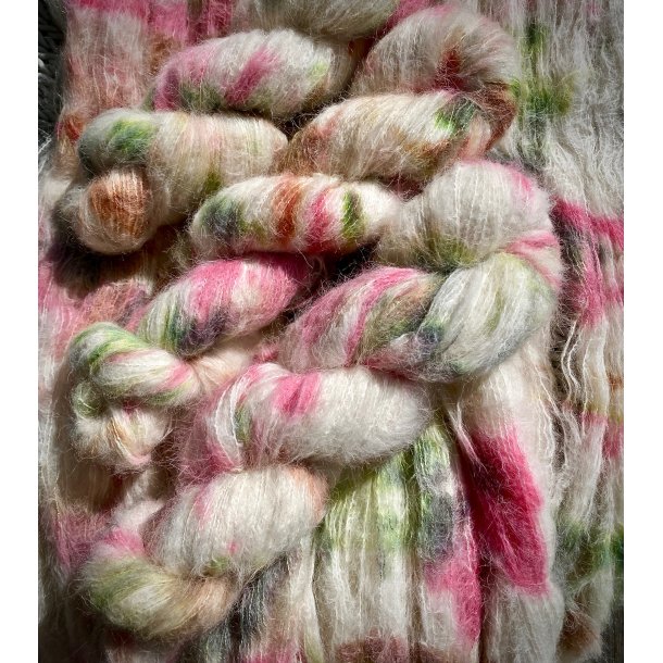 Hndfarget Brushed baby Suri Alpaca Silk 50g Sommer