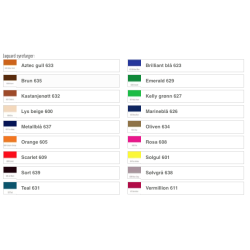Startpakke garnfarging Jaquard syrefarger