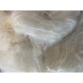 Tykk mohair / merino 100g ufarget