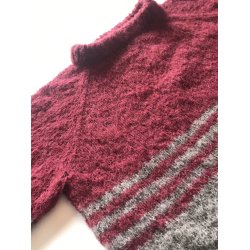 Florlett vinter - enkel raglansgenser