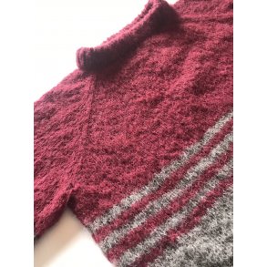 Florlett vinter - enkel raglansgenser
