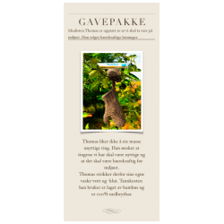 Gavepakke - idealistiske Thomas 