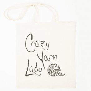 Tynett - Crazy Yarn Lady 100% bomull