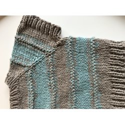 Sommertopp med korte ermer til barn str. 2 til 12 r