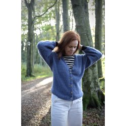 Florlett jakken - med v-hals