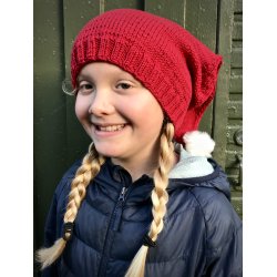 Strikkepakke Nisselue i Merino ekstra fin str.9-12 r