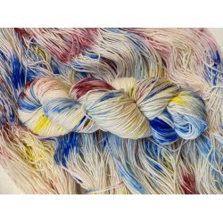 Hndfarget Superfin merino med forsterkning 100g