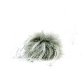 Dusk, Lys gr med sorte tupper 8 cm DU244