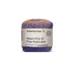 Wash+Filz-it! Fine multicolor 100gram