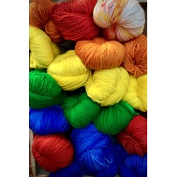 Hndfarget Superfin merino med forsterkning 100g - Primr
