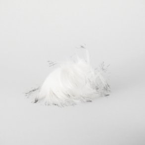 Dusk, hvit med sorte tupper 8 DU237