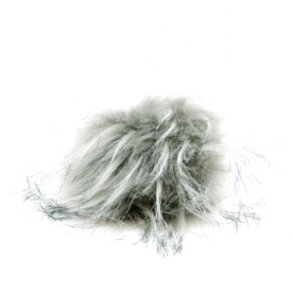 Dusk, lysgr� med sorte tupper �11 cm DU251