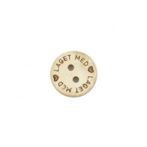 Knapp ''Laget med hjertet'' KN489