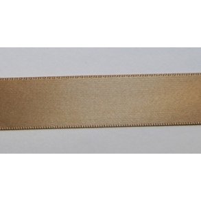 Silkebnd 25mm beige 7046