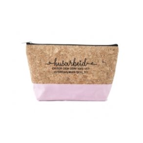 Stor korkveske rosa (AC113)